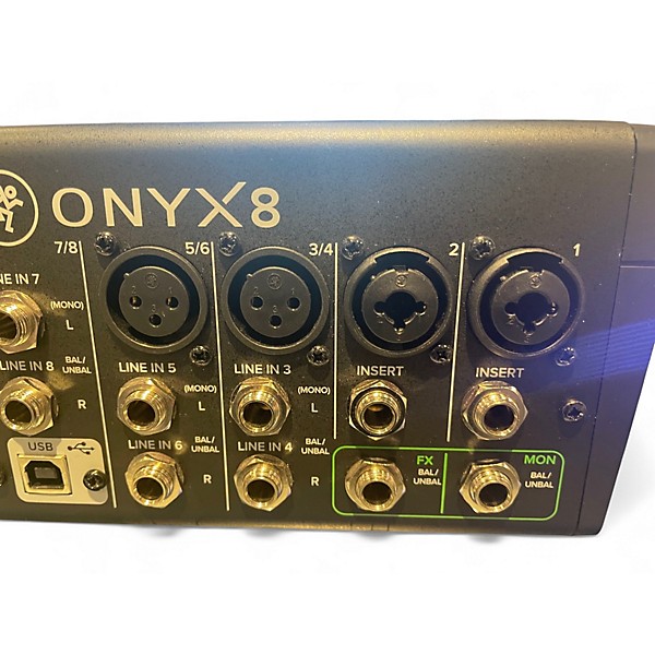 Used Mackie Onyx8 Unpowered Mixer