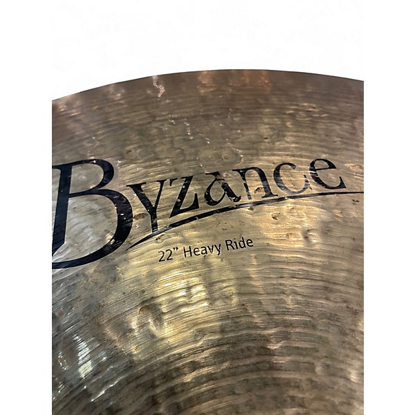 Used MEINL 22in Byzance Heavy Ride Cymbal