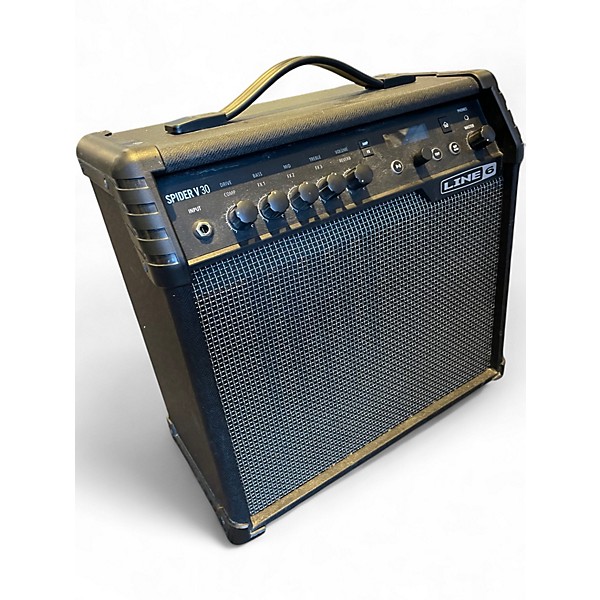 Used Line 6 Spider V 30 1x8 Guitar Combo Amp