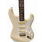 Vintage 1987 Squier STRATOCASTER Antique White Solid Body Electric Guitar