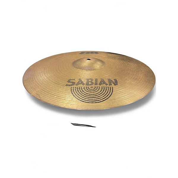 Used SABIAN 16in B8 Crash Ride Cymbal