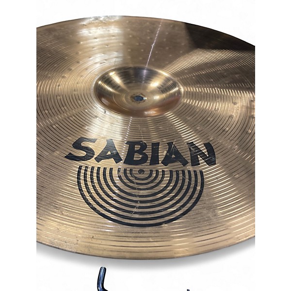 Used SABIAN 16in B8 Crash Ride Cymbal
