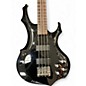Used ESP F104 Black Electric Bass Guitar