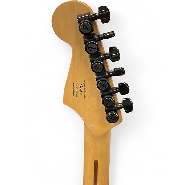 Used Squier STRATOCASTER SONIC WHITE Solid Body Electric Guitar