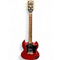 Used Gibson TRIBUTE Wine Red Solid Body Electric Guitar thumbnail
