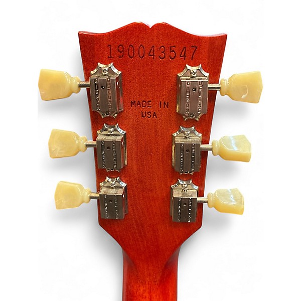 Used Gibson TRIBUTE Wine Red Solid Body Electric Guitar