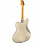 Used Fender Blacktop Jaguar Silver Solid Body Electric Guitar