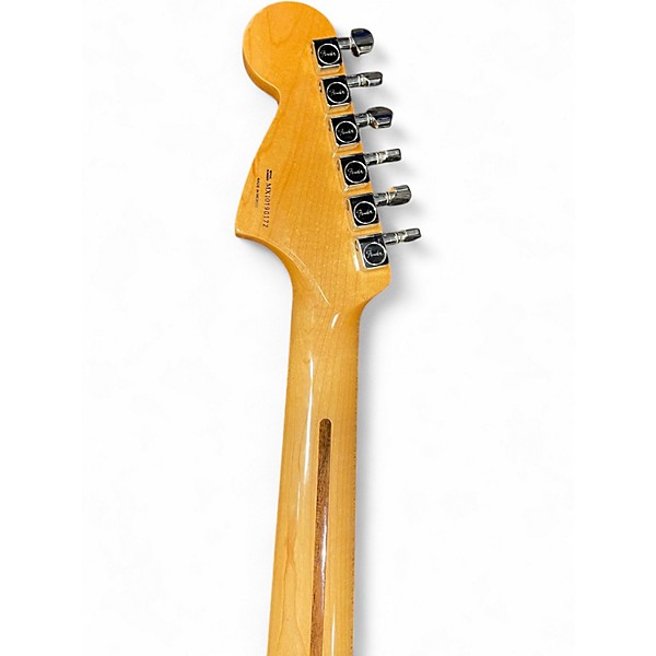 Used Fender Blacktop Jaguar Silver Solid Body Electric Guitar