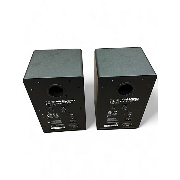 Used M-Audio Forty Sixty Pair Powered Monitor