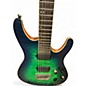 Used Ibanez Prestige S6521Q SURREAL BLUE BURST Solid Body Electric Guitar