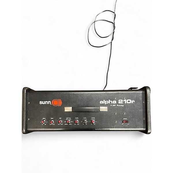 Vintage 1980s Sunn Alpha 210r Guitar Combo Amp