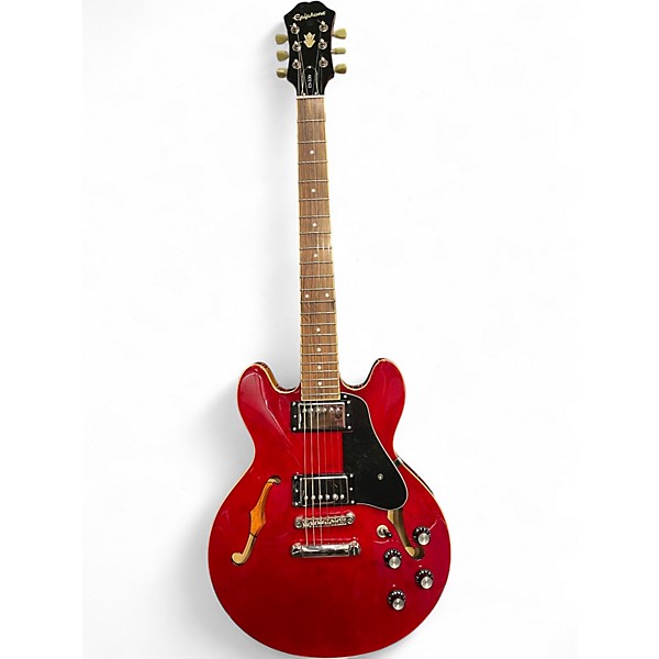 Used Epiphone ES339 Pro Cherry Hollow Body Electric Guitar
