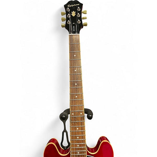 Used Epiphone ES339 Pro Cherry Hollow Body Electric Guitar