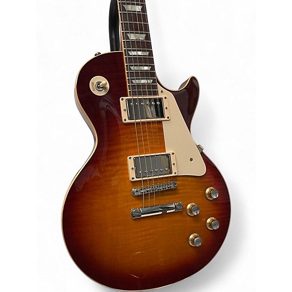 Used 2018 Gibson Les Paul Historic 1969 Custom Shop Bourban Cherry Solid Body Electric Guitar