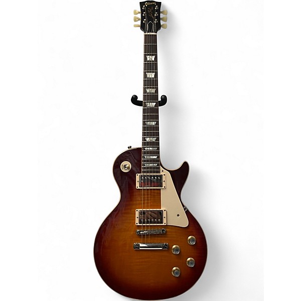 Used 2018 Gibson Les Paul Historic 1969 Custom Shop Bourban Cherry Solid Body Electric Guitar