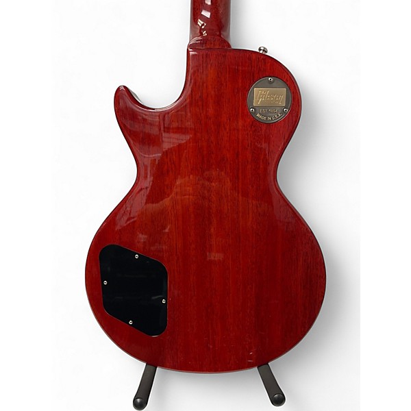 Used 2018 Gibson Les Paul Historic 1969 Custom Shop Bourban Cherry Solid Body Electric Guitar