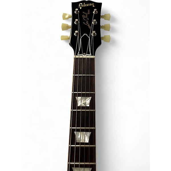 Used 2018 Gibson Les Paul Historic 1969 Custom Shop Bourban Cherry Solid Body Electric Guitar