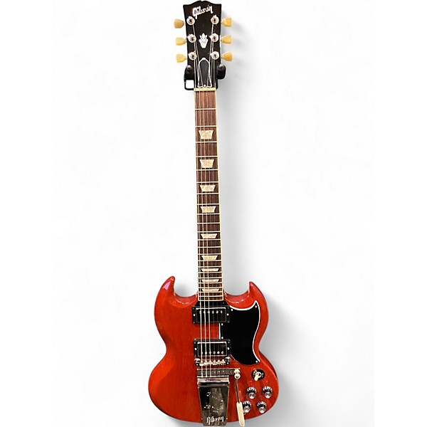 Used Gibson SG Standard 61 Maestro Vibrola Heritage Cherry Solid Body Electric Guitar