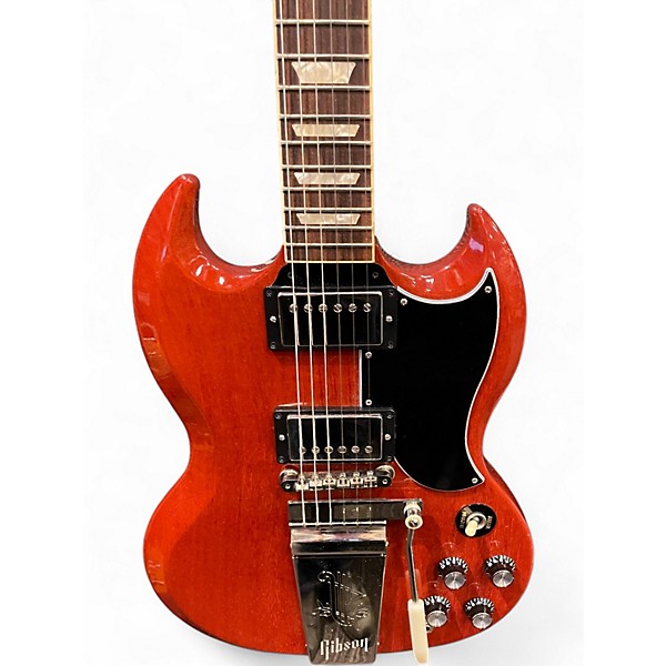 Used Gibson SG Standard 61 Maestro Vibrola Heritage Cherry Solid Body Electric Guitar