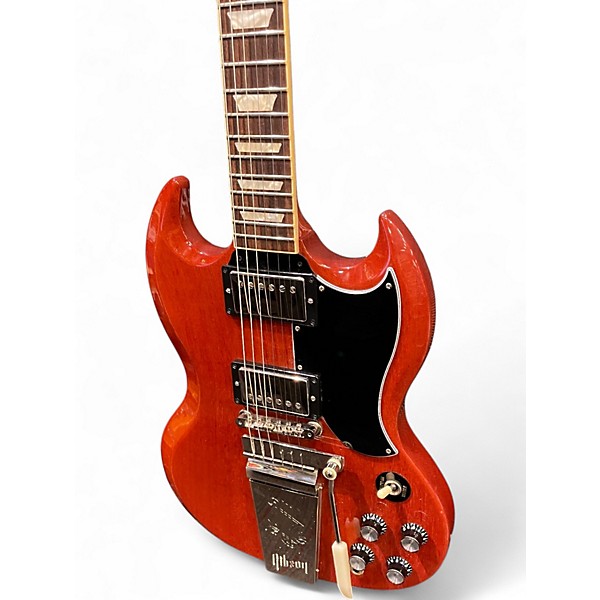 Used Gibson SG Standard 61 Maestro Vibrola Heritage Cherry Solid Body Electric Guitar