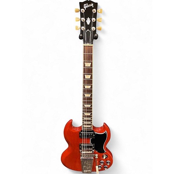 Used Gibson SG Standard 61 Maestro Vibrola Heritage Cherry Solid Body Electric Guitar