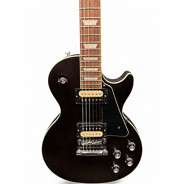 Used Gibson Les Paul Traditional Pro V Ebony Solid Body Electric Guitar
