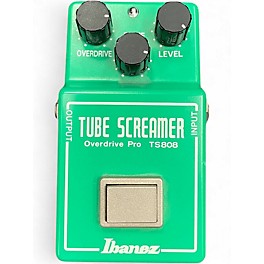 Used Ibanez TS808 Reissue Tube Screamer Distortion Effect Pedal