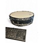 Used Pearl 3X13 PICCOLO STEEL SNARE Black Drum thumbnail