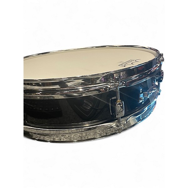 Used Pearl 3X13 PICCOLO STEEL SNARE Black Drum