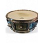 Used Gretsch Drums 5.5X14 RENOWN MAPLE SNARE Green Drum thumbnail