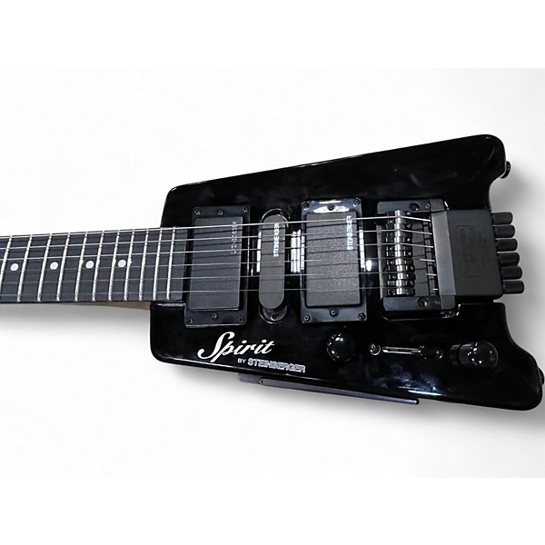 Used Steinberger SPIRIT GT PRO LH BLACK Solid Body Electric Guitar