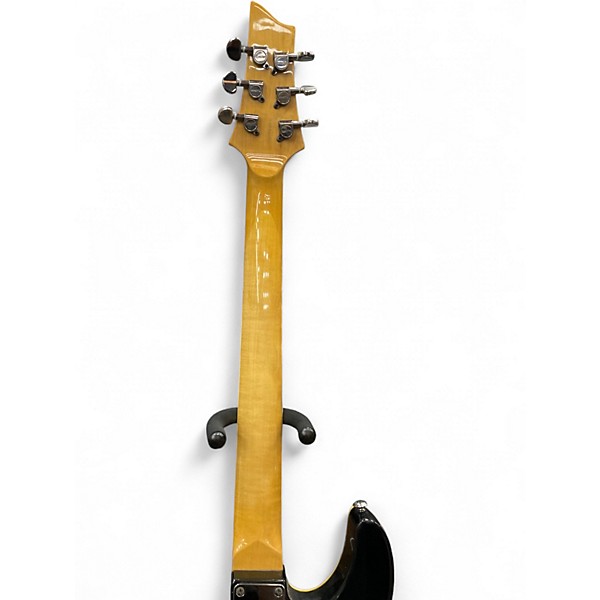 Used Schecter Guitar Research Diamond Series PT black Solid Body Electric Guitar