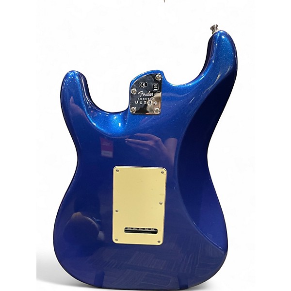 Used 2019 Fender American Ultra Stratocaster Cobra Blue Solid Body Electric Guitar