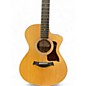 Used Taylor 212CE Natural Acoustic Electric Guitar