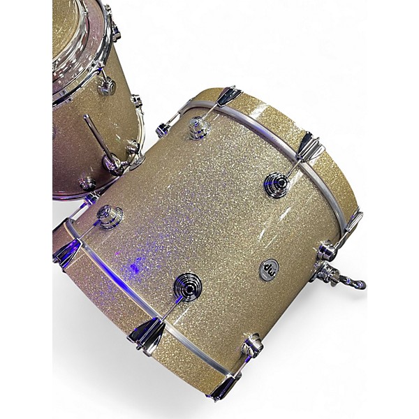 Used DW 3 Piece Collector's Series Broken Glass Drum Kit