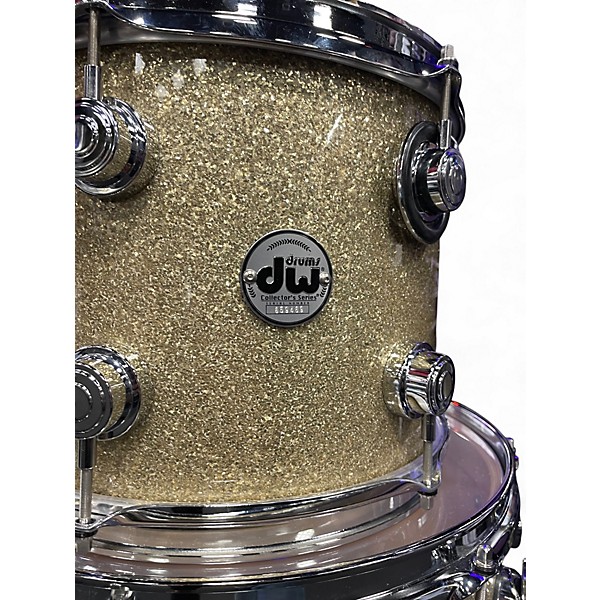 Used DW 3 Piece Collector's Series Broken Glass Drum Kit