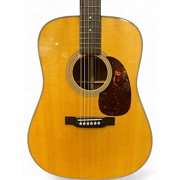 Used Martin D28 Natural Acoustic Guitar