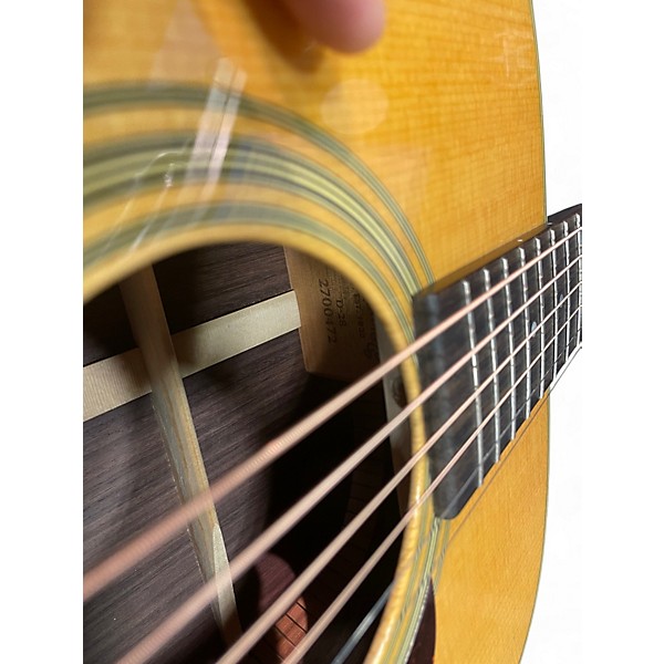 Used Martin D28 Natural Acoustic Guitar