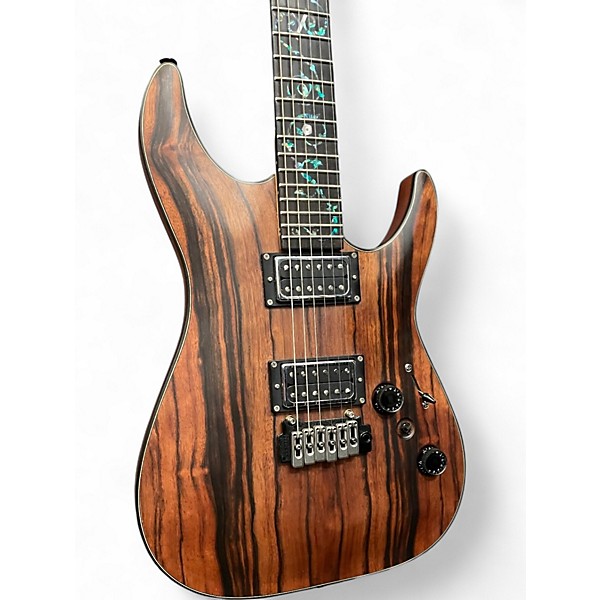 Used Schecter Guitar Research C1 Exotic Natural Solid Body Electric Guitar