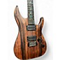 Used Schecter Guitar Research C1 Exotic Natural Solid Body Electric Guitar