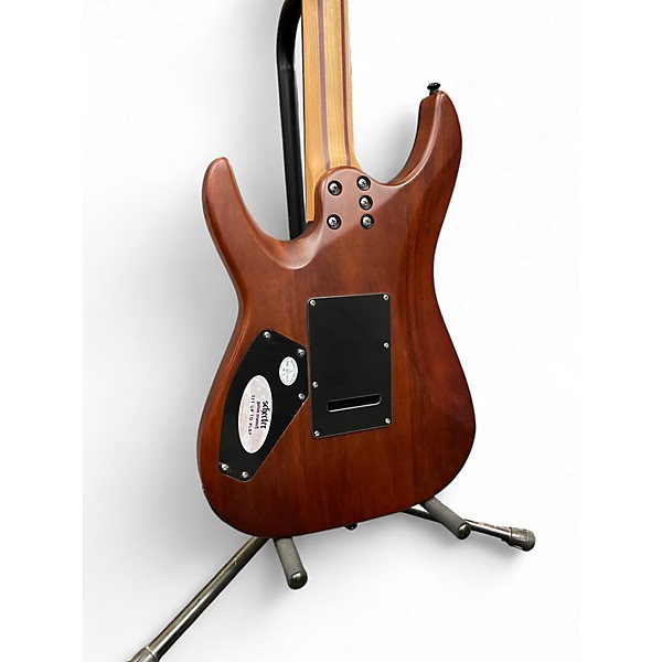 Used Schecter Guitar Research C1 Exotic Natural Solid Body Electric Guitar