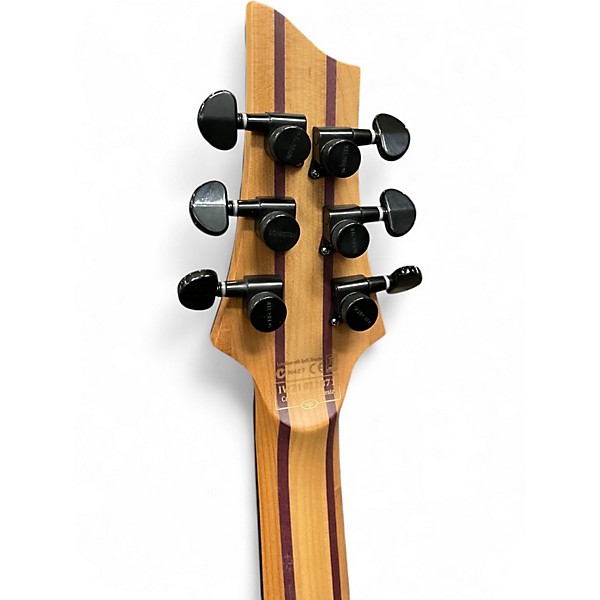 Used Schecter Guitar Research C1 Exotic Natural Solid Body Electric Guitar