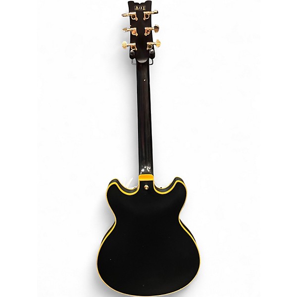Used Ibanez JSM20 BKL Flat Black Hollow Body Electric Guitar