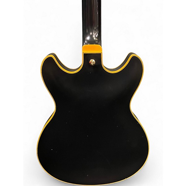 Used Ibanez JSM20 BKL Flat Black Hollow Body Electric Guitar