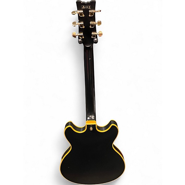 Used Ibanez JSM20 BKL Flat Black Hollow Body Electric Guitar