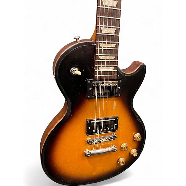 Used Gibson 1950S Tribute Les Paul Studio Vintage Sunburst Solid Body Electric Guitar