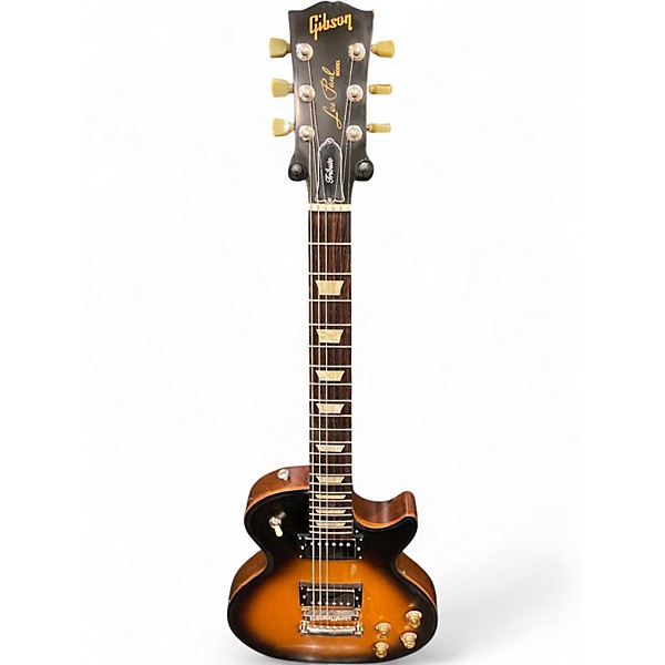 Used Gibson 1950S Tribute Les Paul Studio Vintage Sunburst Solid Body Electric Guitar