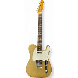 Used Fender Custom Shop Ltd NAMM Custom Telecaster Relic Gold Sparkle Solid Body Electric Guitar