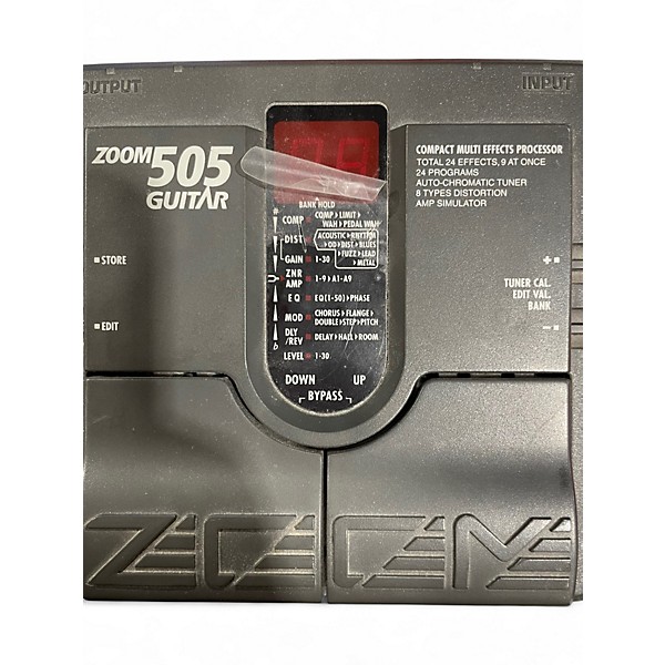 Used Zoom 505 GUITAR Effect Processor