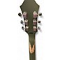 Used Epiphone Casino Worn Satin Olive Green Hollow Body Electric Guitar
